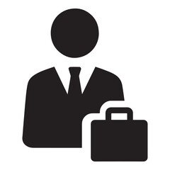 Project manager Silhouette Vector Illustration for  Design