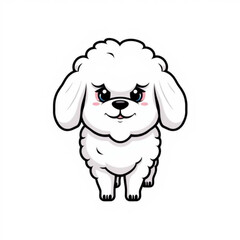 Black Chipoo Animal Icon
