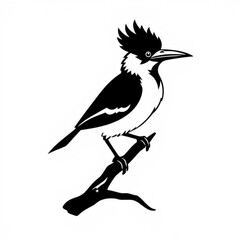 Black Cuckoo Animal Icon