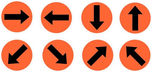design simple icon vector traffic arrow navigation
