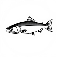 Chinook Salmon Animal Icon