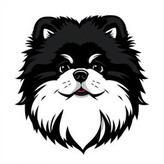 Chow Pom Animal Icon