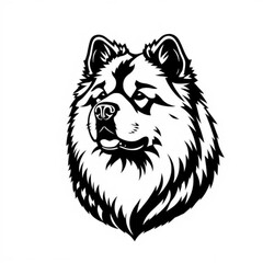 Chow Shepherd Animal Icon