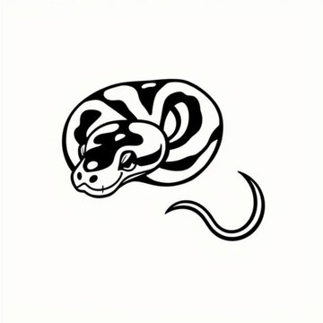 Cinnamon Ball Python Animal Icon