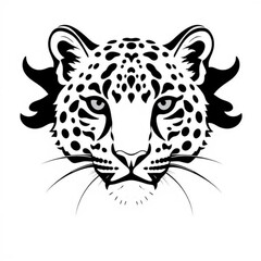 Clouded Leopard Animal Icon