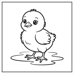Rainy Day Coloring Pages | Cute and Relaxing Rain Scenes for Kids and Adults