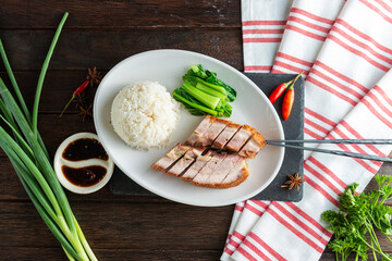 Savoring a Delicious Plate of Tender Roasted Duck