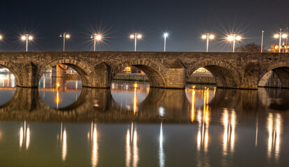 Historic Stone Bridge Maastricht Netherlands