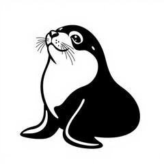 Crabeater Seal Animal Icon