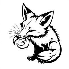 Crab-Eating Fox Animal Icon