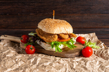 Crispy Chicken Sandwich Delight