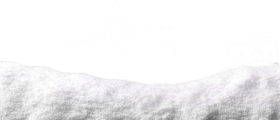 White fluffy snowdrift, snowfall, icy frost, soft powder, cold smooth winter scenery, Png