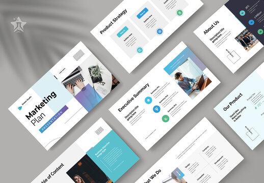 Marketing Plan Presentation Layout