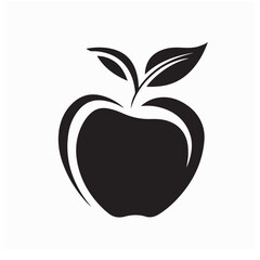 Apple Fruit Logo Vector Design for Healthy Food, Nutrition, and Wellness Branding
