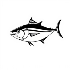 Blackfin Tuna Animal Icon