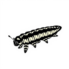 Black Swallowtail Caterpillar Animation