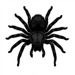 Black Tarantula Animal Icon