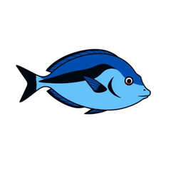Blue Tang Animal Icon