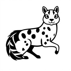 Boggle Animal Black Icon