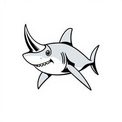 Bonnethead Shark Icon
