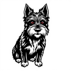 Boston Terrier Animal Icon
