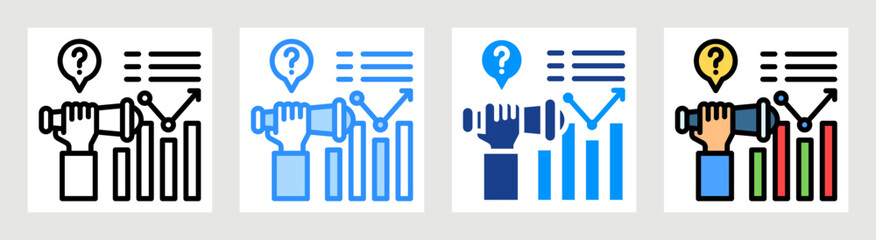 Forecast Analytics Collection Set Multiple Style