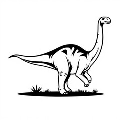 Brontosaurus Animal Icon © nimikhan25