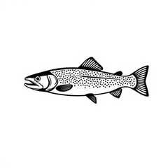 Brook Trout Animal Icon