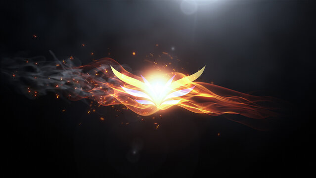 Elegant Flame Logo