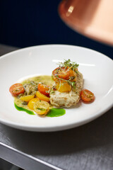 fish and vegetable salad