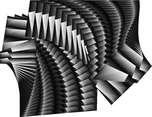 op art modern background, creative dynamic pattern, vector texture