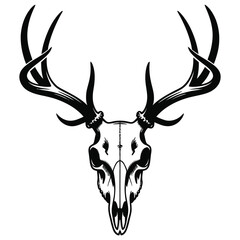 deer head vector