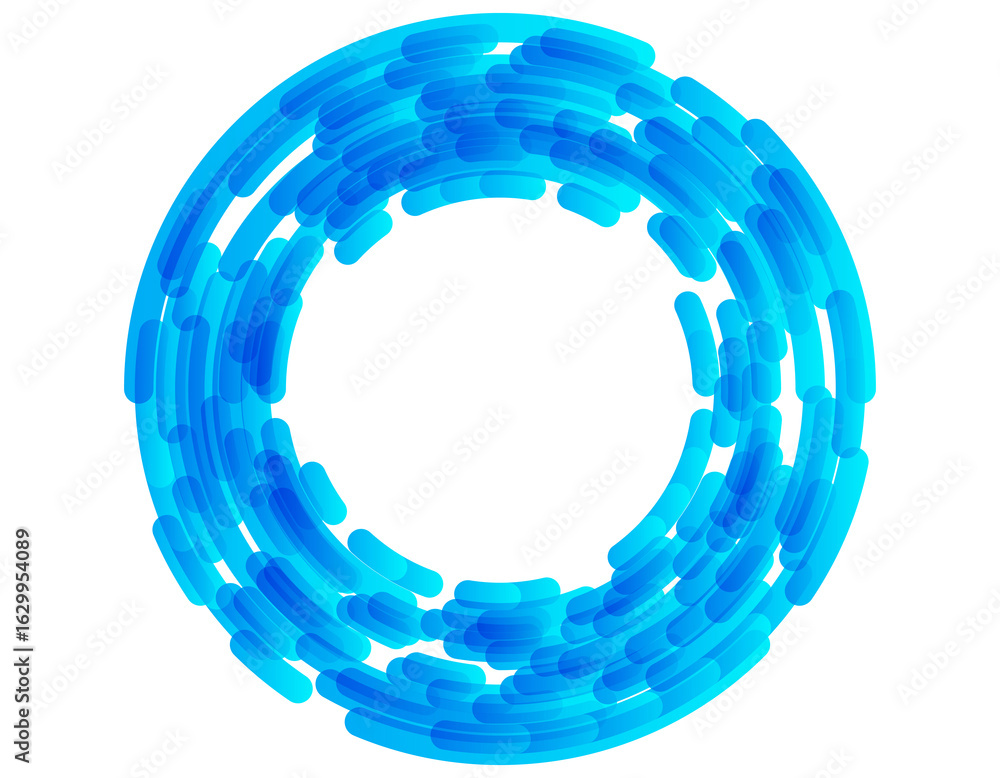 Aufkleber design elements symbol editable color halftone frame circle pattern on white background. jpg frame w