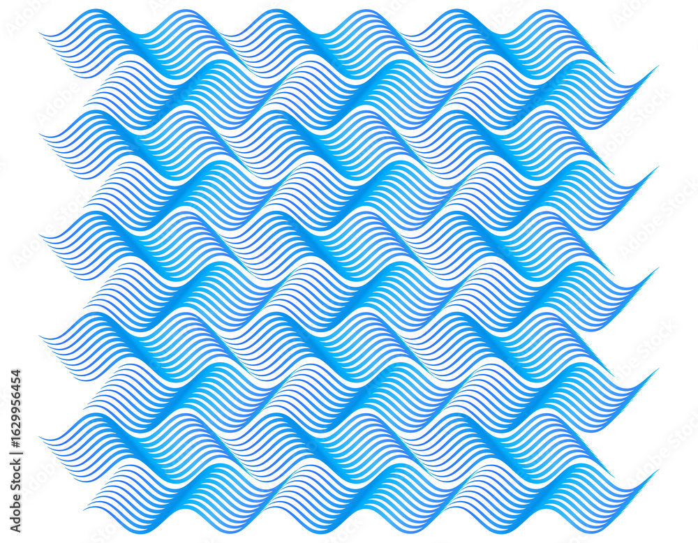 Poster soft rainbow color. linear background. design elements. polygonal lines. guilloche. protective layer