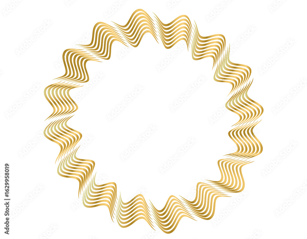 Poster design elements. wave of many glittering lines. abstract wavy stripes on white background isolated. 