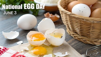 National Egg Day on June 3 finds eggs finally breaking out of their shell.
