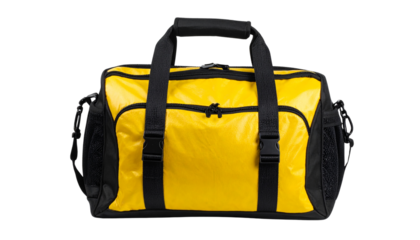 gym sports accessory bag isolated on transparent background