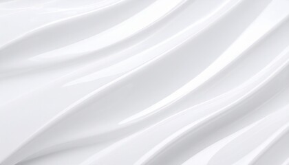Fototapeta premium Abstract White Texture Background With Smooth Lines
