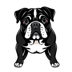 American Pugabull Animal Icon