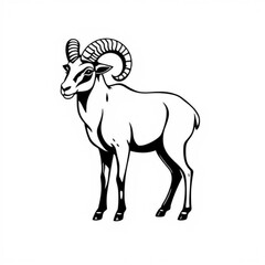 Aoudad Sheep Icon