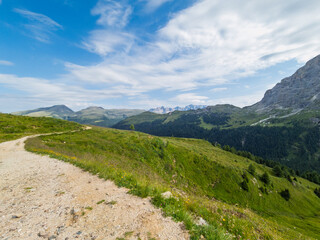 Hiking near Cima Costazza and Baita Segantini - Italy
