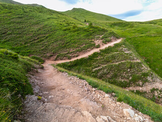 Hiking near Cima Costazza and Baita Segantini - Italy