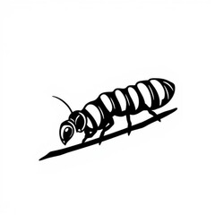 Asp Caterpillar Animal Icon
