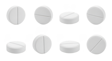 Scored Tablets Multiple Views