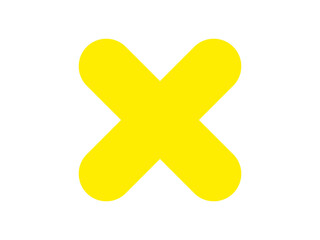 Obraz premium cross icon