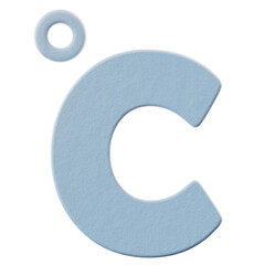3D Illustration Celsius