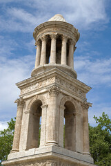 le mausolée, Site archéologique de Glanium, 13, Bouches du Rhône, France