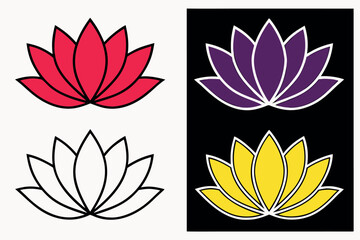 Fototapeta premium Abstract geometric shapes with vibrant color palette