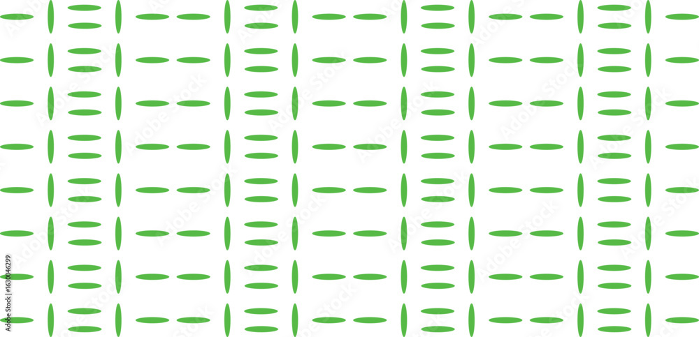 Poster abstract geometric pattern with green and white rectangles and lines