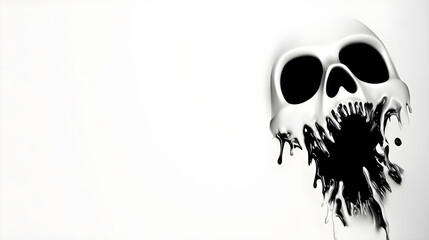 Fototapeta premium horror skull background